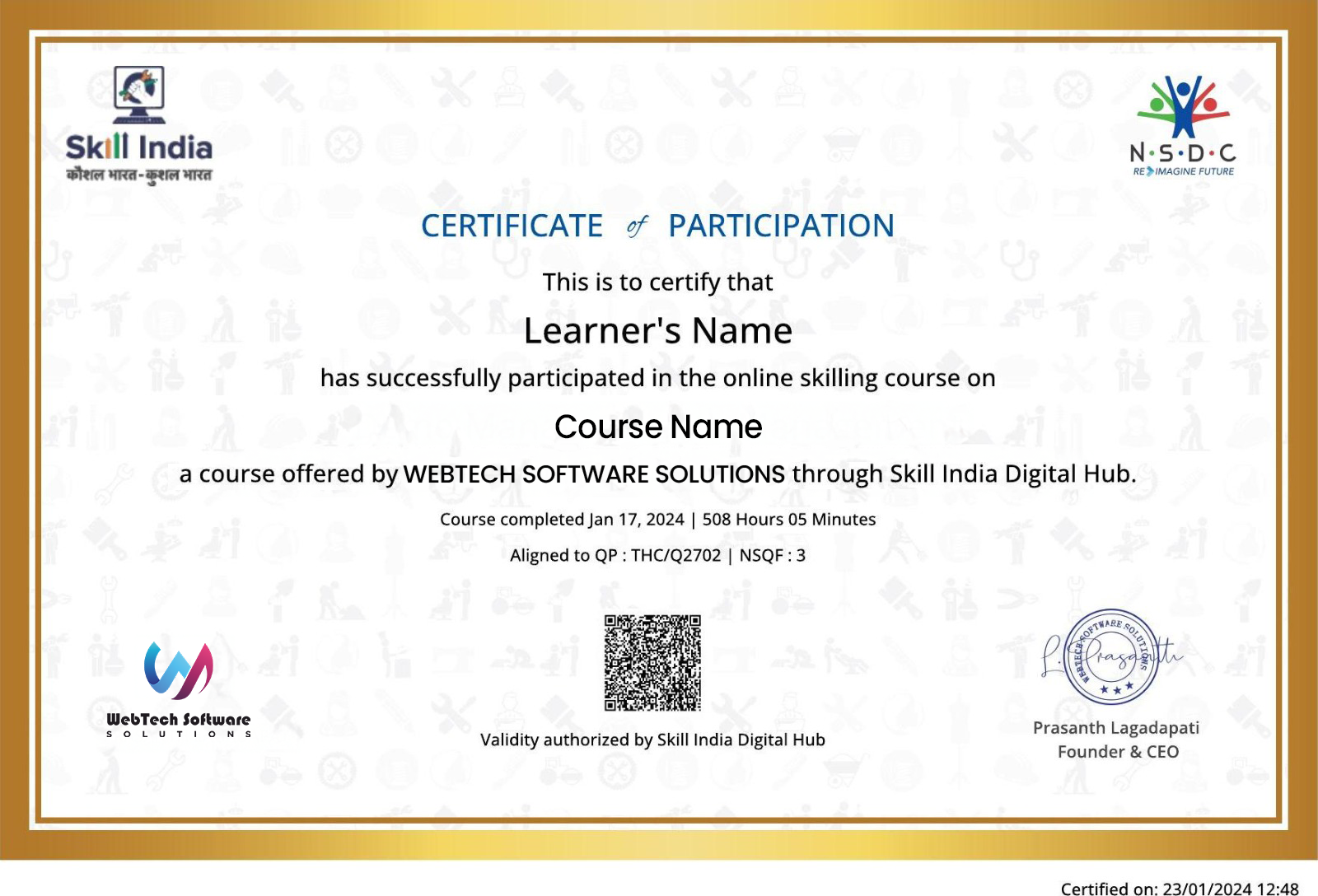 Microsoft Certificate